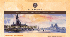 Desktop Screenshot of alla-rustica.de